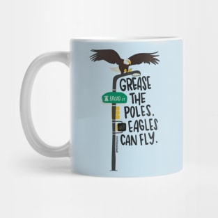 Grease The Poles Eagles Mug